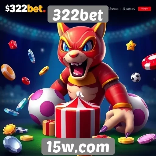 Variedade de jogos disponíveis na plataforma 322bet
